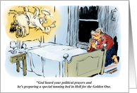 God Hears Your Prayers and Our Golden Leader card