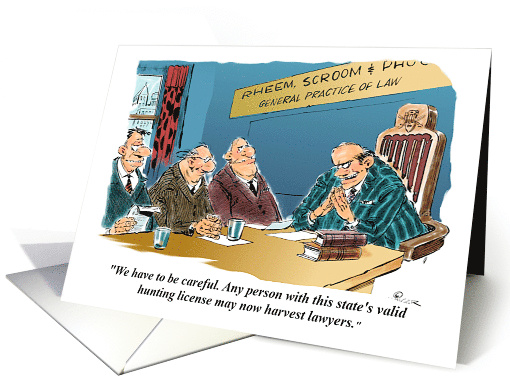 Congrats on a Lawyer's Retirement card (1916226)