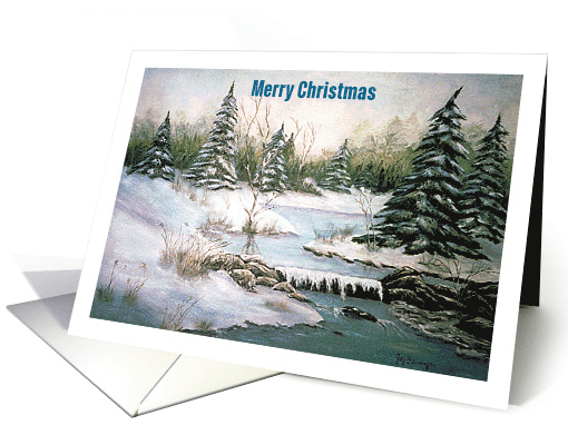 A Merry Christmas from the Woods card (1941508)