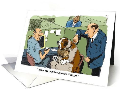 Encouragement for a Office Worker card (1949686)
