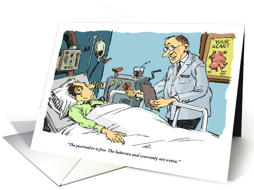 Funny Wishing You a Speedy Recovery card (1964736)