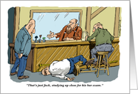 Studying Up Close for the Bar Exam Humor Congratulations