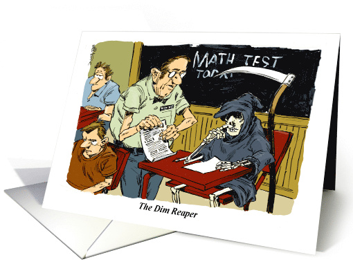 Funny Don�t Fear the Test Because You�re Ready card (1972988)