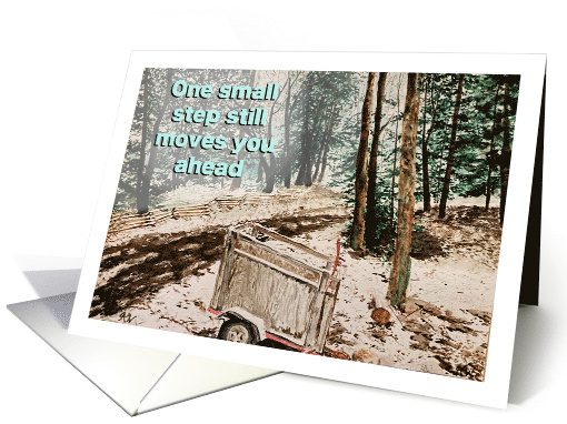 Even Winter Has a Path Encouragement card (1990892)