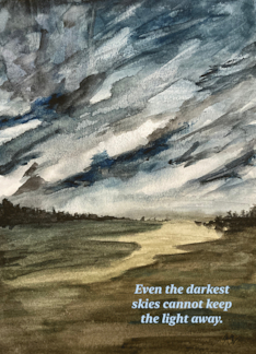 Light Beyond the Storm Encouragement