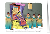 Congratulations on Your Bladder Surgery and Royal Recovery Humor