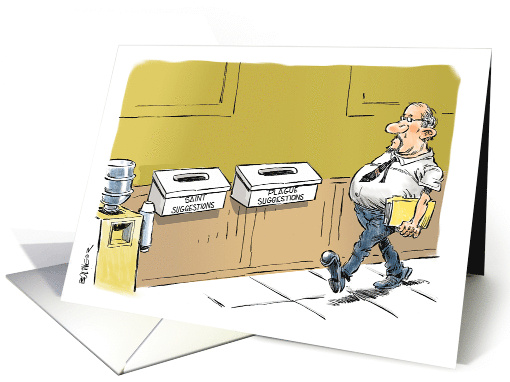 Funny Over the Hill Birthday Card About Growing Wiser with Age card