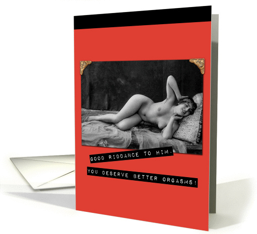 Good riddance - Divorce/Break Up card (1171650)