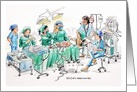 General Doctor’s Day, Humorous Surgical Operation Comedy card