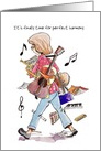 Female Music Teacher Retirement Card