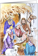 The Holy Family card