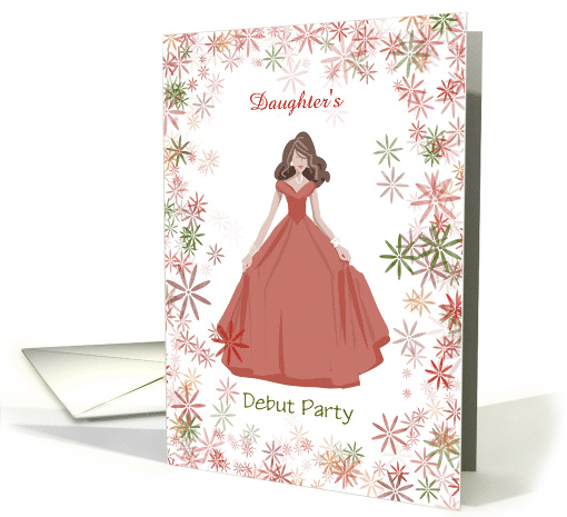 Female Debut Party Invitation card (1574214)