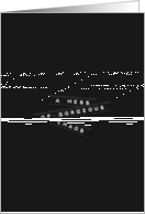A Mess Of Gorgeous Chaos Embossed Labels Black card