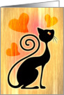 Black Cat’s Love card