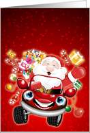 Happy Santa Claus on...