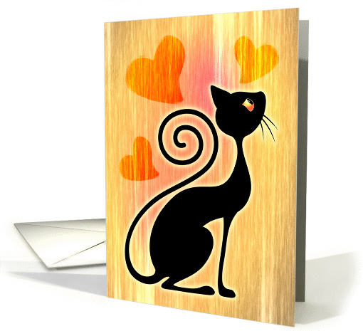 Black Cat's Love card (1178528)