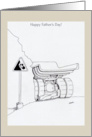 Father’s day trucker cards funny trucker cartoon card