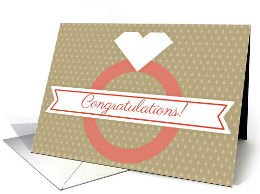 Congratulations on Your Engagement card (1176522)