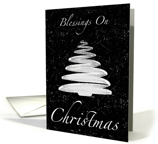 Blessings On Christmas/ Tree card (1179768)