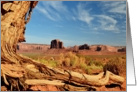 Wide Open Spaces USA - Monument Valley card