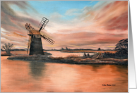 How Hill Windmill card