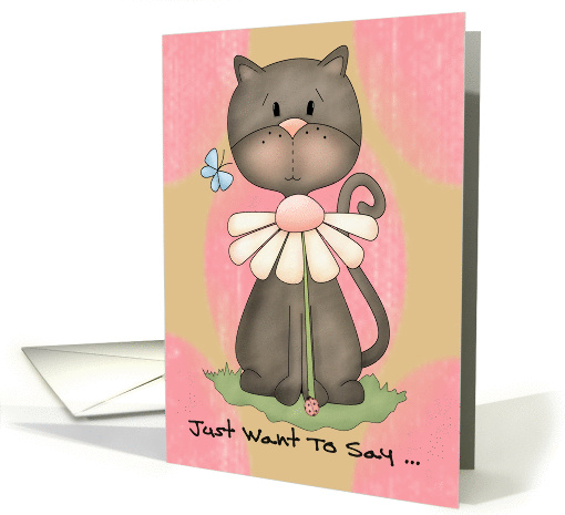 Just Want To Say card (1185886)