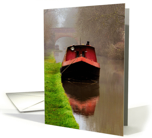 Narrowboat on the Canal card (1325486)