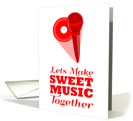 Sweet Music - Valentines day card (1218610)