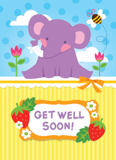 Get Well Soon - cute...