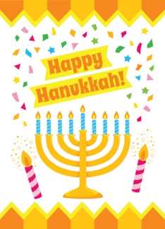 Happy Hanukkah Card...