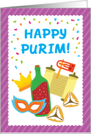 Happy Purim Card...