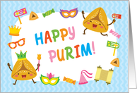 Happy Purim Card...