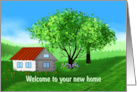 Welcome to Your New Home Congratulations on Your New Home card