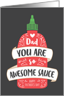Awesome Sauce Father’s Day card