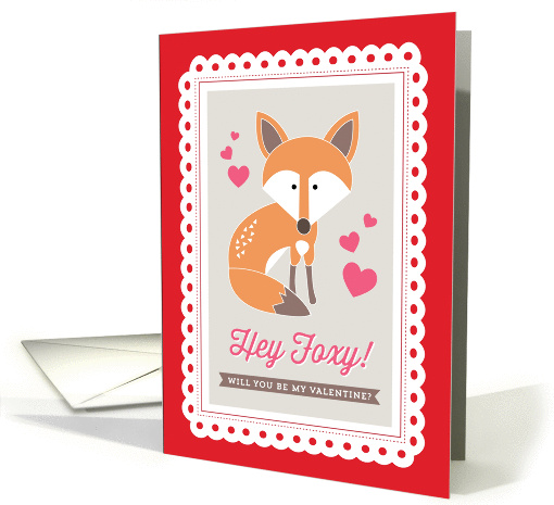 Hey Foxy! Valentine's Day card (1201074)