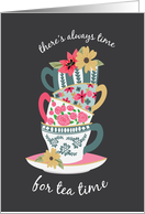 Tea Time card