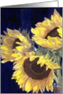 Yellow Sunflowers Note Card