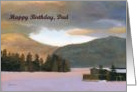 Winter Camp Father’s Birthday Day Card