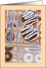 Donut Shop confections Happy Birthday card