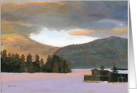 Winter Camp note Card