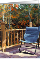 Autumn Camp Note Card