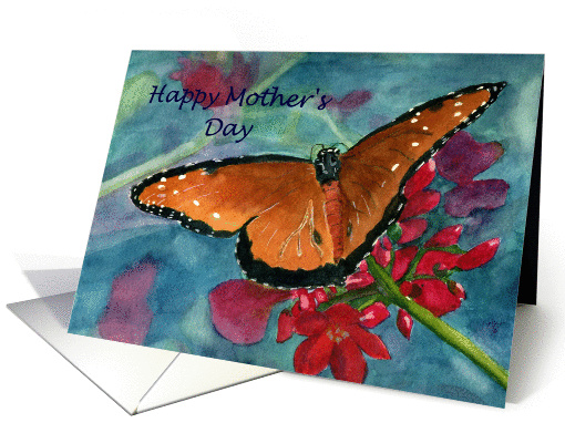 Butterfly Floral Mother's Day card (1234162)
