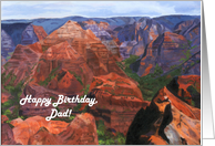 Waimea Canyon Kauai Dad Birthday Card