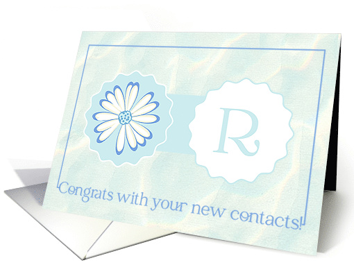 Congrats with new contacts card (1733828)