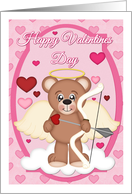 Lil Cupid Bear Valentine Card