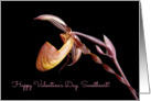 For Sweetheart on Valentine’s Day - Orchid on Black card