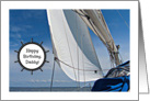 For Daddy’s Birthday -- Nautical Theme card