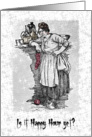 Encouragement - Don’t Worry - Madame Defarge - Dickens - B/W Print card