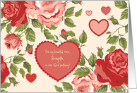 Happy Birthday, Beautiful Niece, Bridgette -- 42nd Customizable card