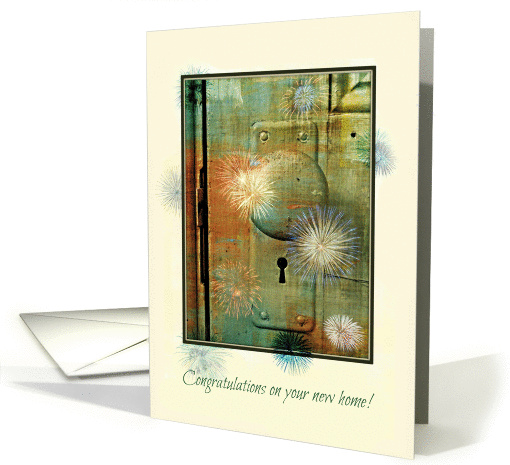 Congratulations - New Home - Colourful - Joyful card (1396010)